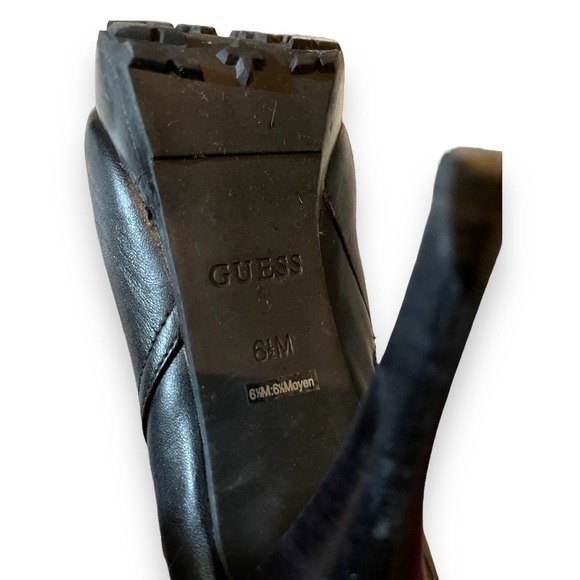 Guess Hearne Leather Stiletto Knee High Boot - Picture 4 of 4